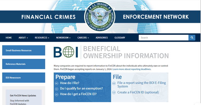 BOI报告里需要披露哪些内容？